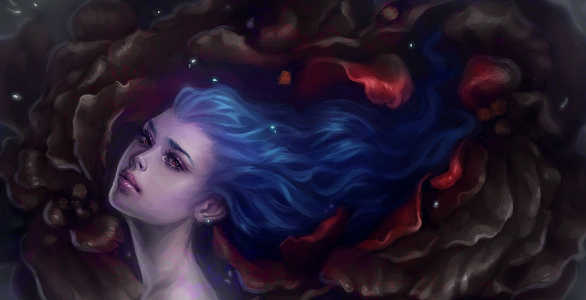 Blue Haired Girl